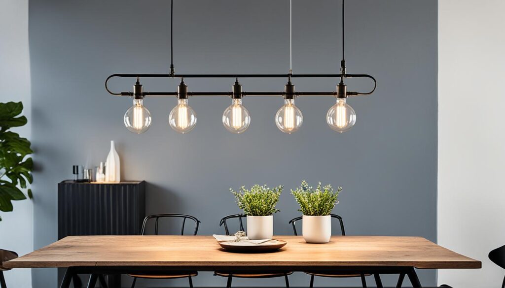 Tischlampe Industriestil